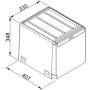 Franke - Sorter Cube 40, 2 x 14l